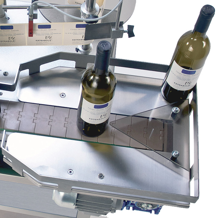semi-automatic labeling machine cylindrical products ninette auto cda usa