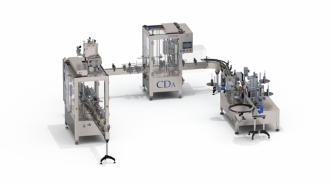 Complete packaging, filling, capping and labeling lines