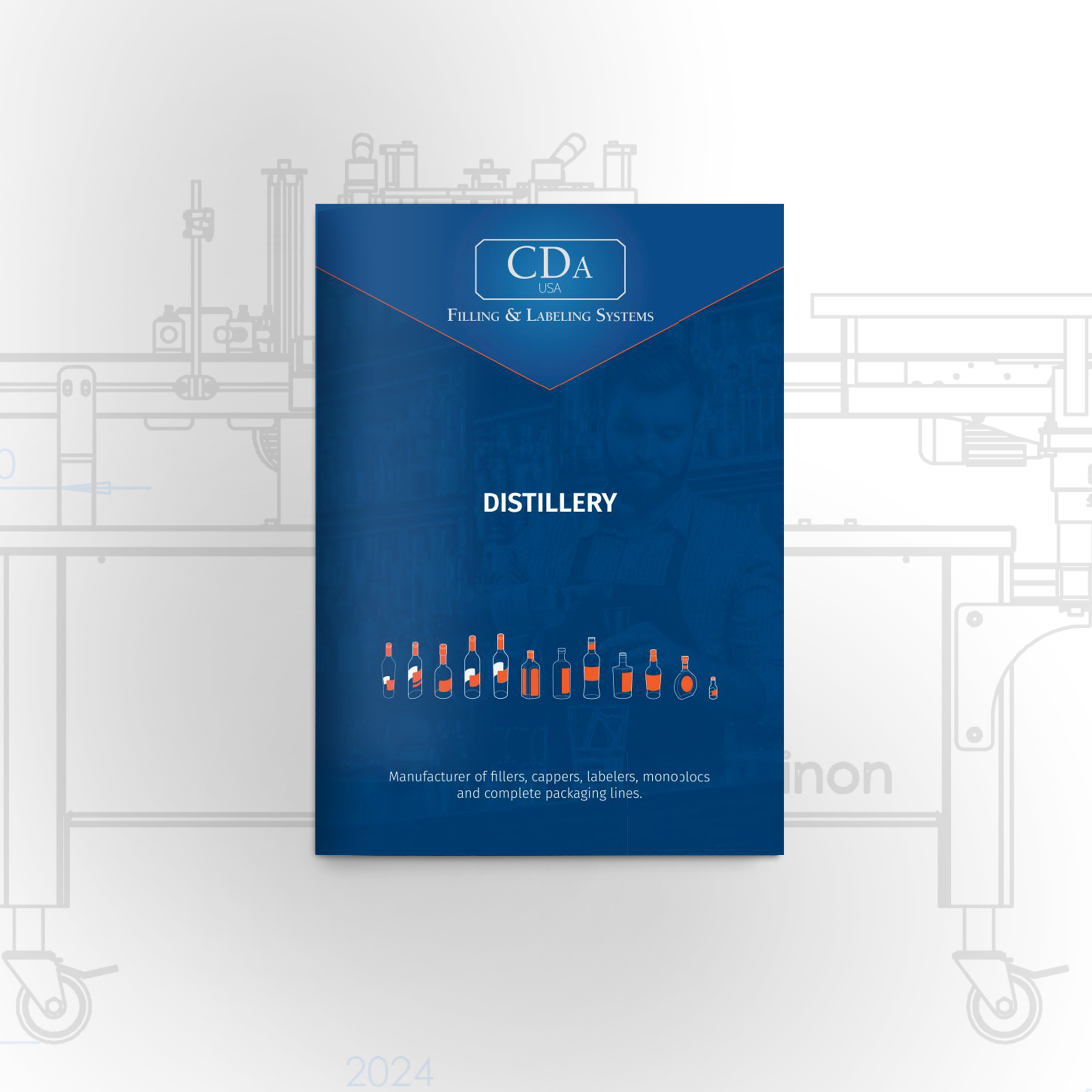 Catalog of distillery packaging machines