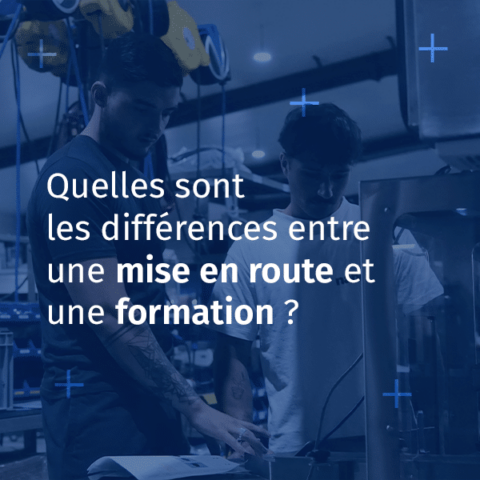 Différence entre formation et mise en route