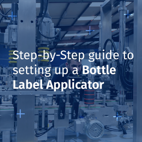 Visual Step-by-Step Guide to Setting Up a Bottle Label Applicator