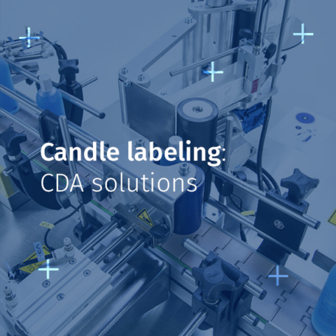 Candle packaging and labeling