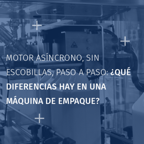 Compare motores asíncronos, brushless y paso a paso: precisión, costo, control y aplicaciones en máquinas de envasado.